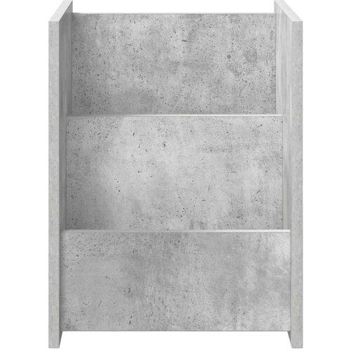  Bocni stol Betonski sivi 35 x 35 x 45 cm Konstruirano drvo Slike