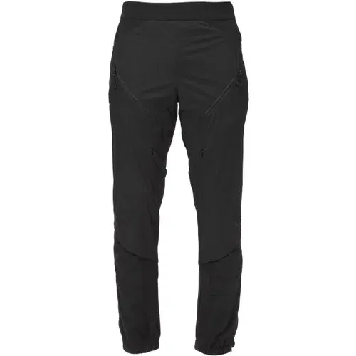 Silvini FORESTO Muške skijaške alpske hlače, crna, veličina