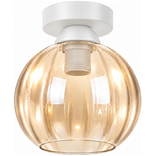 Brilagi LED plafonsko svetlo R GLASS 1xE27/60W/230V prečnik 18 cm bela/zadimljeno bež Slike