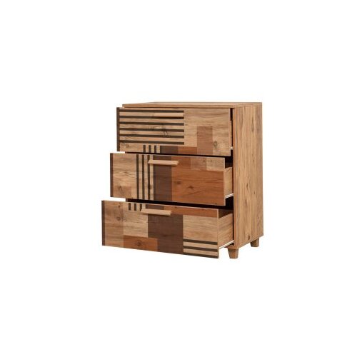 Hanah home komoda leva gravis colorblock Slike
