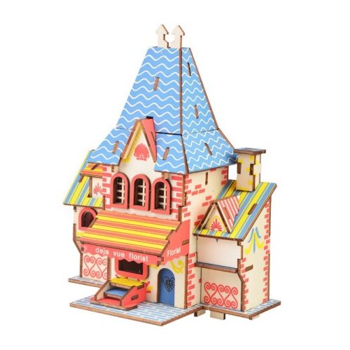  Čarolijashop 3d drvena slagalica - Vila cveća ( 422) Slike