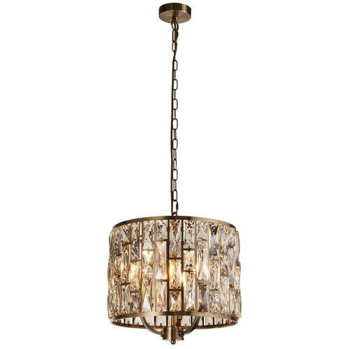 Searchlight Bijou 3 obesne luči iz antične medenine, kozarec za šampanjec, (22100919) Cene