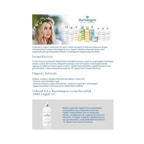 Barnängen Nutritive krema za prhanje za suho do zelo suho kožo 400 ml Cene