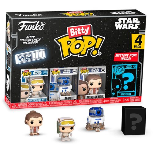Funko Bitty Pop Blister 4 figure Bitty POP Star Wars Luke Skywalker Cene
