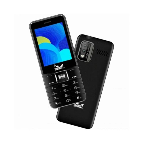 Mean IT mobilni telefon, 2.8"" ekran, dual sim, bt, fm radio, crna - F2 max black Cene