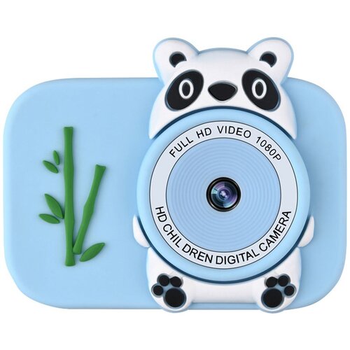 Free 2 Play Kiddigit Digitalni fotoaparat z dual kamero in ovitkom, panda Slike
