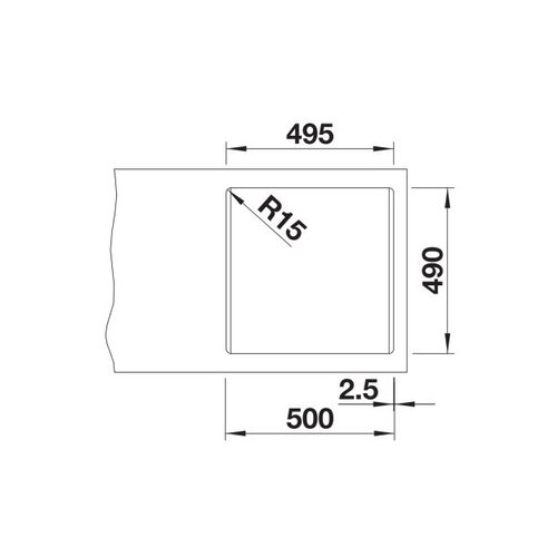 Blanco Pleon 5 Silgranit posuda za sudoper, 400x445x220mm, crna Cijene