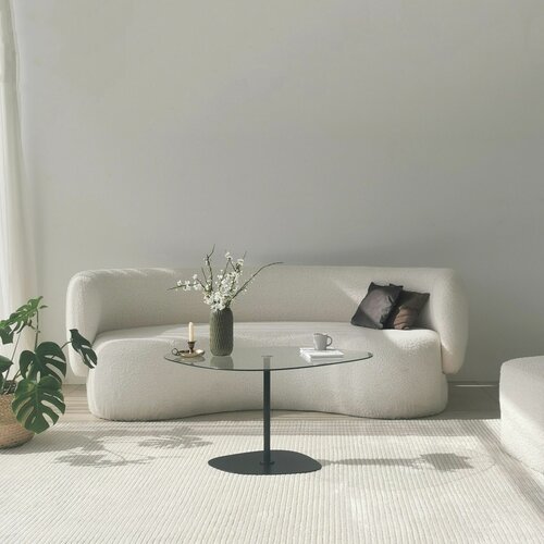 HANAH HOME soho - transparent, black transparentblack coffee table Slike