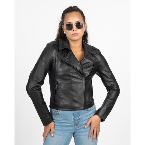 La Force Fashion Mustang kožna jakna MU-W241-125 - Crna Cene