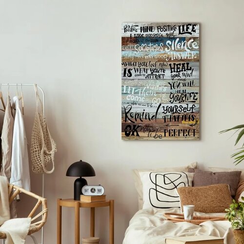  Slika - Positive Affirmations 40x60 Premium Print Slike
