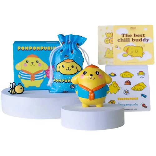 COMANSI Hello Kitty: Pompompurin figura u kutiji s dodacima 6cm Slike