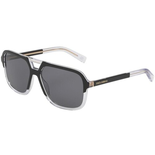Dolce & Gabbana DG4354 501/81 Polarized M (58) Črna/Siva Cene