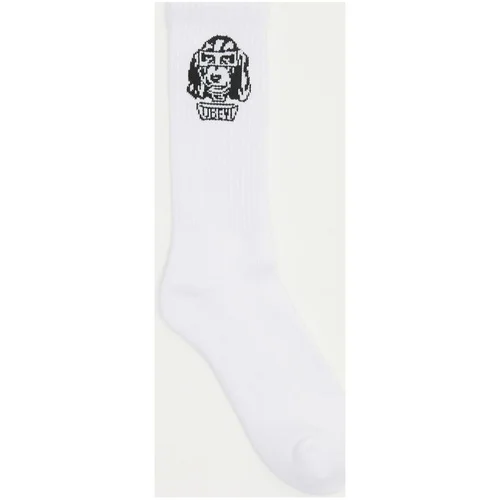 Obey dog socks Bijela