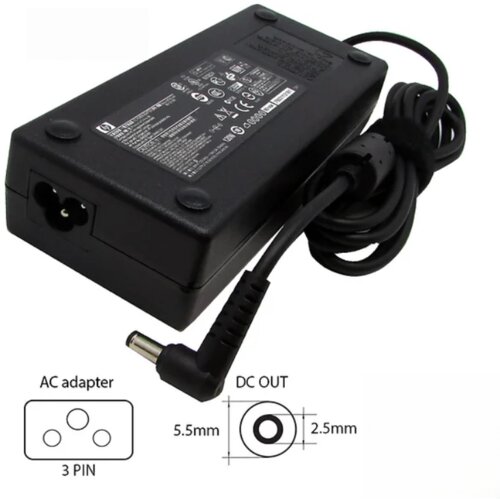HP Laptop adapter /COMPAQ 18.5V-6.5A, 5.5x2.5, 120W-07 Slike