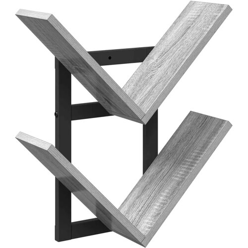  Floating polica za zid Siva Sonoma 43 x 15 x 47 cm - Siva Sonoma 1 Slike