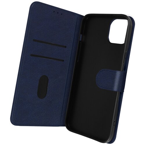 AVIZAR Folio Case iPhone 14 Plus z držalom za kartico - modra, (20616665) Slike