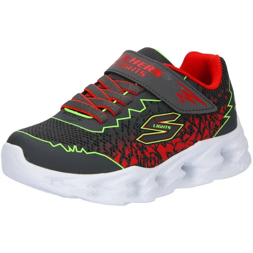 Skechers Tenisice 'VORTEX 2.0 - ZORENTO' tamo siva / svijetlozelena / crvena