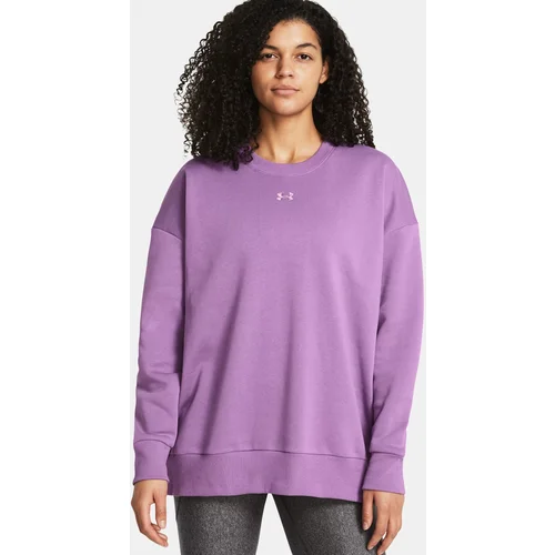 Under Armour Women's Rival Fleece OS Crew Sweatshirt