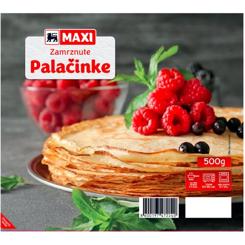 Maxi Zamrznute palacinke 500g Slike
