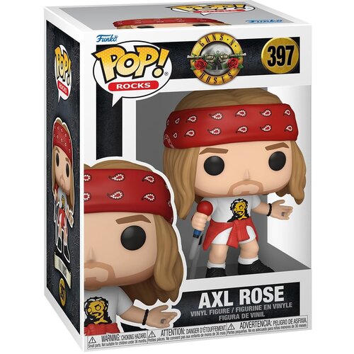 Funko POP ROCKS: GUNS N&amp;#039; ROSES - AXL ROSE (1992) W/ CHASE Slike