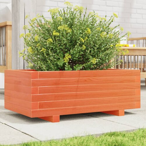  Vrtna sadilica vo&scaron;tano smeđa 70 x 40 x 26,5 cm masivna borovina Cijene