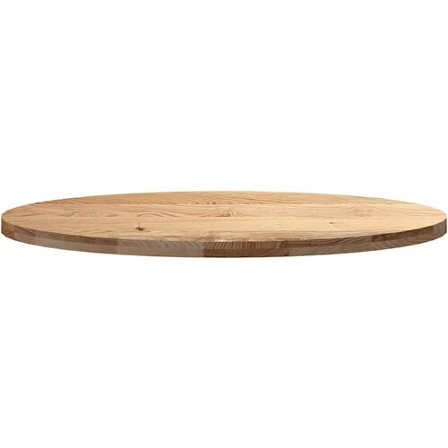 Stolna ploča 120x60x4 cm od ovalna masivna hrastovina Slike
