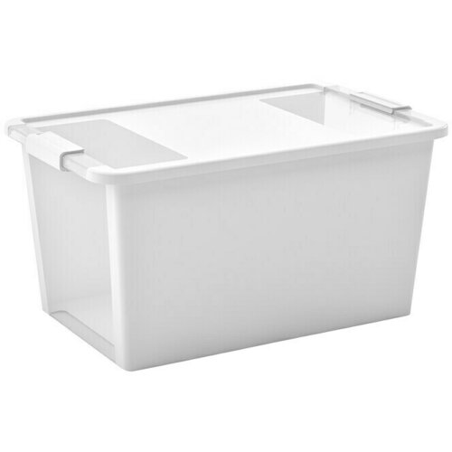 Kis kutija za pohranjivanje L (D x Š x V: 55 x 35 x 28 cm, Bijele boje, S poklopcem) Cijene