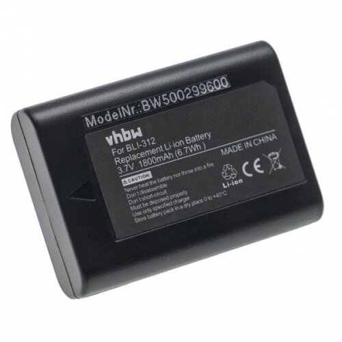 VHBW Baterija BLI-312 za Leica M8 / M9 / M9-P / M-E, 1800 mAh Cijene