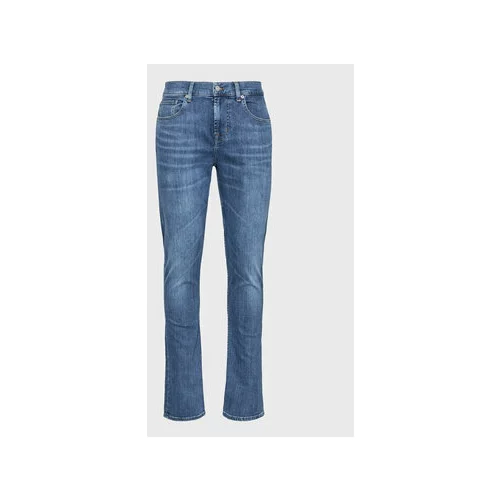 7 For All Mankind Jeans hlače Slimmy Tapered JSMXC120TO Modra Slim Tapered Fit