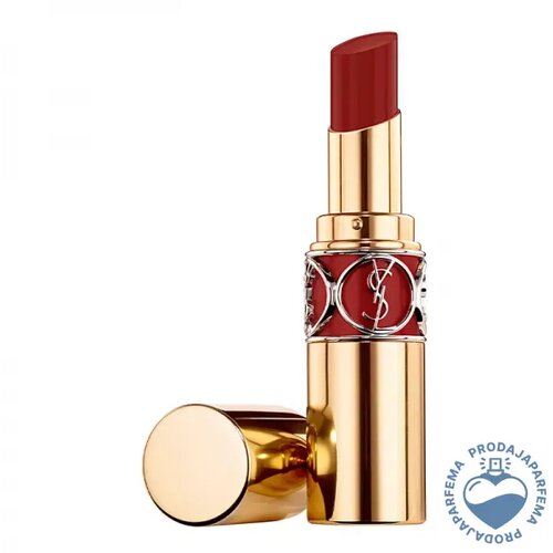 Yves Saint Laurent Rouge Volupt&amp;eacute; Shine (N&amp;deg;129 Carmine Retro) 3.2g Slike