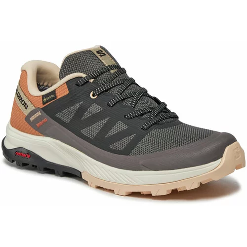 Salomon Trekking čevlji Outrise Gtx W L47219100 Siva