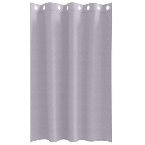 VidaXL Zavjese sa zavjesama 2 pcs Metalna siva 175 x 140 cm Poliester Slike