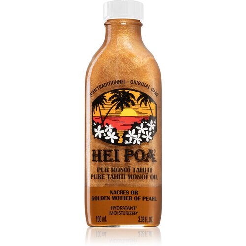 Hei Poa Pure Tahiti Monoï Oil Golden Mother of Pearl multifunkcionalno ulje sa šljokicama 100 ml Cijene