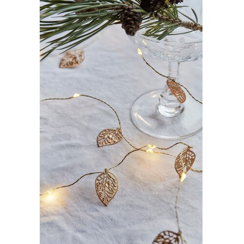 Sirius Svetlobna veriga &amp;scaron;tevilo žarnic 20 ks na baterije dolžina 200 cm Marlin Leaf &amp;ndash; Slike