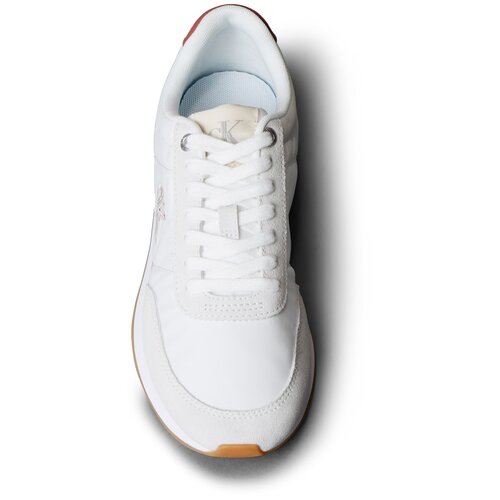 Calvin Klein Jeans Nizke superge roza / bela Slike
