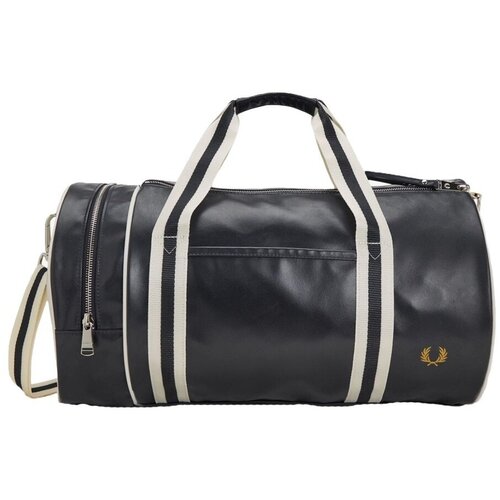 Fred Perry Potovalne torbe CLASSIC BARREL BAG Modra Slike