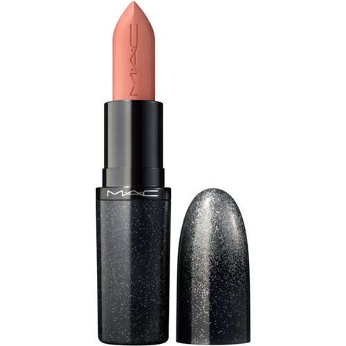 MAC Cosmetics Holiday MACximal Satin Lipstick satenasti ruž za usne nijansa Naughty Nude 3.5 g Slike
