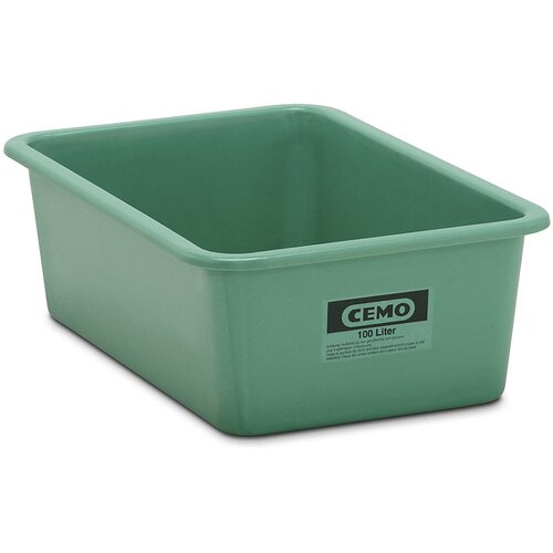 Cemo Velika posoda iz GFK, prostornina 100 l, DxŠxV 872 x 571 x 284 mm, zelena Cene