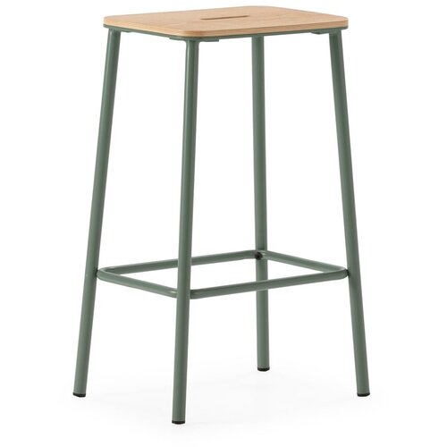 Marckeric Zeleni barski stoli v kompletu 2 ks (višina sedeža 65 cm) Abba – Cene