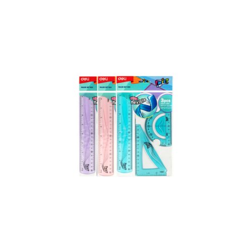 Deli GEOMETRIJSKI SET 1/3 20CM FLEKSIBILNI TWIST EH22 Cene