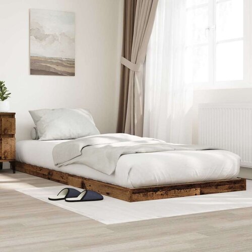  Krevet s daskama Staro drvo 70 x 190 cm Konstruirano drvo Cene