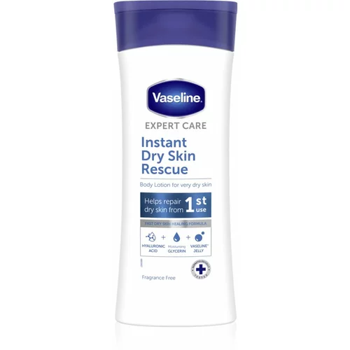 Vaseline Instant Dry Skin Rescue mlijeko za tijelo za izrazito suhu kožu 400 ml