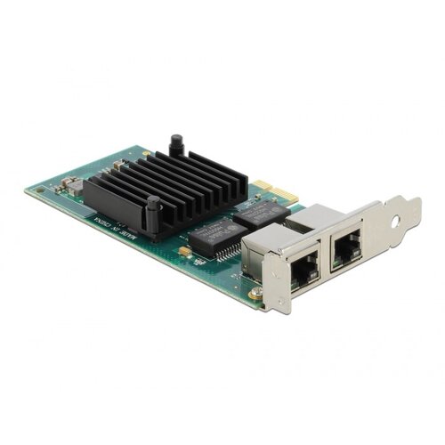 Delock PCI Express x1 Card 2 x RJ45 Gigabit LAN i350 Slike