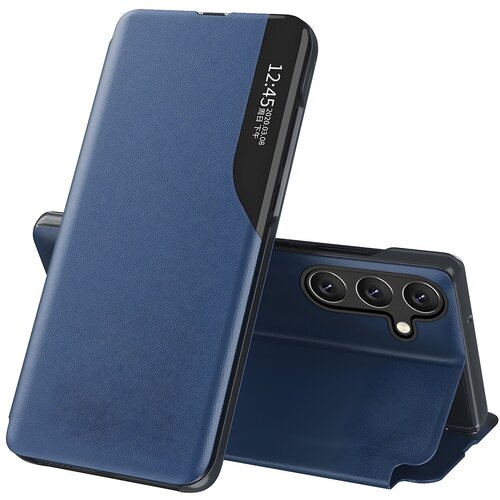  Elegantna knjižna futrola View Case za Samsung Galaxy S25 Plus - Plava KP39797 Cijene