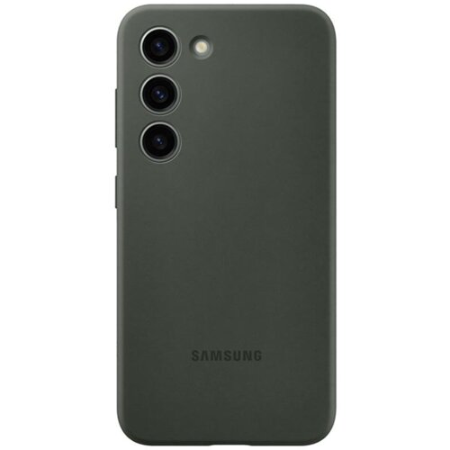 Samsung original silikonski ovitek EF-PS916TGE za Galaxy S23 Plus 5G - zelen Cene