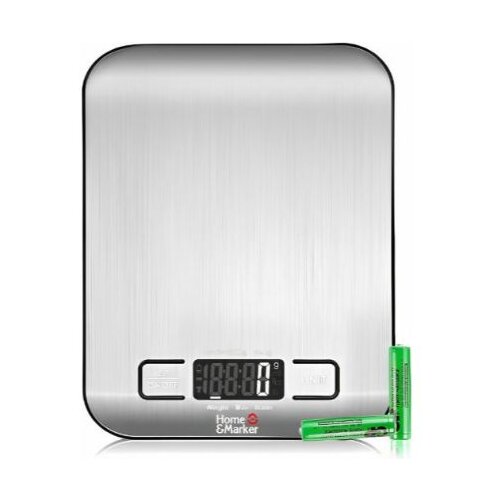 Home & Marker Digitalna Kuhinjska Tehtnica z velikim LCD Zaslonom in Visoko Natančnostjo do 1 Kg in Funkcijo Tara | KITCHENSCALE, (21562823) Cene