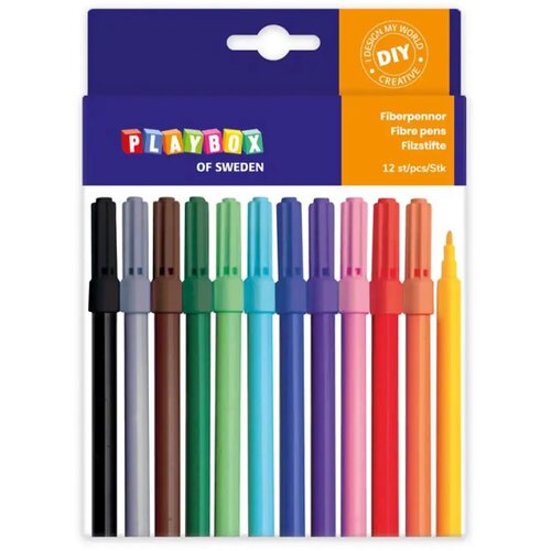 Playbox set flomastera od 12 komada, 1mm Cene