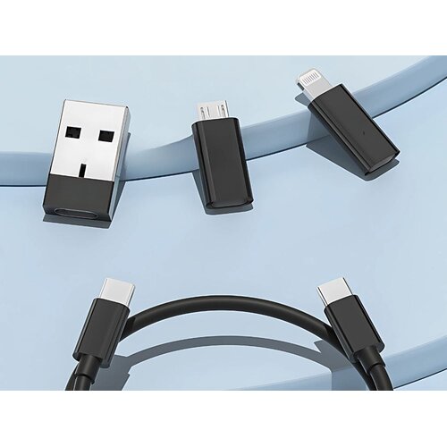  Komplet adapterjev 5v1 USB-C mikro USB Lightning za mobilne telefone Slike