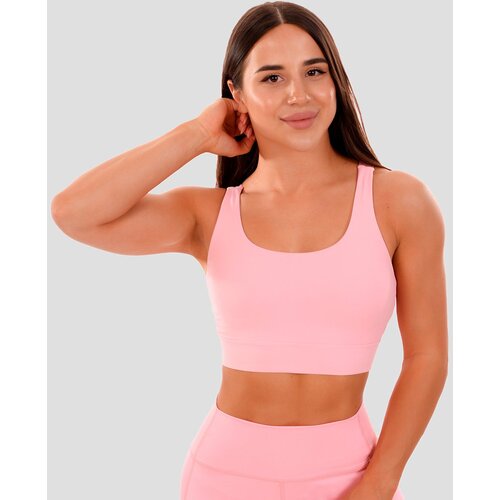 GymBeam ženski sportski grudnjak Cut-Out Pink 66793 Cene