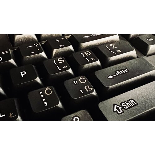 Marvo OFFICE WS005 HR WH brezžični komplet tipkovnice in mi&scaron;ke črne barve - SLO/HR LAYOUT Cene